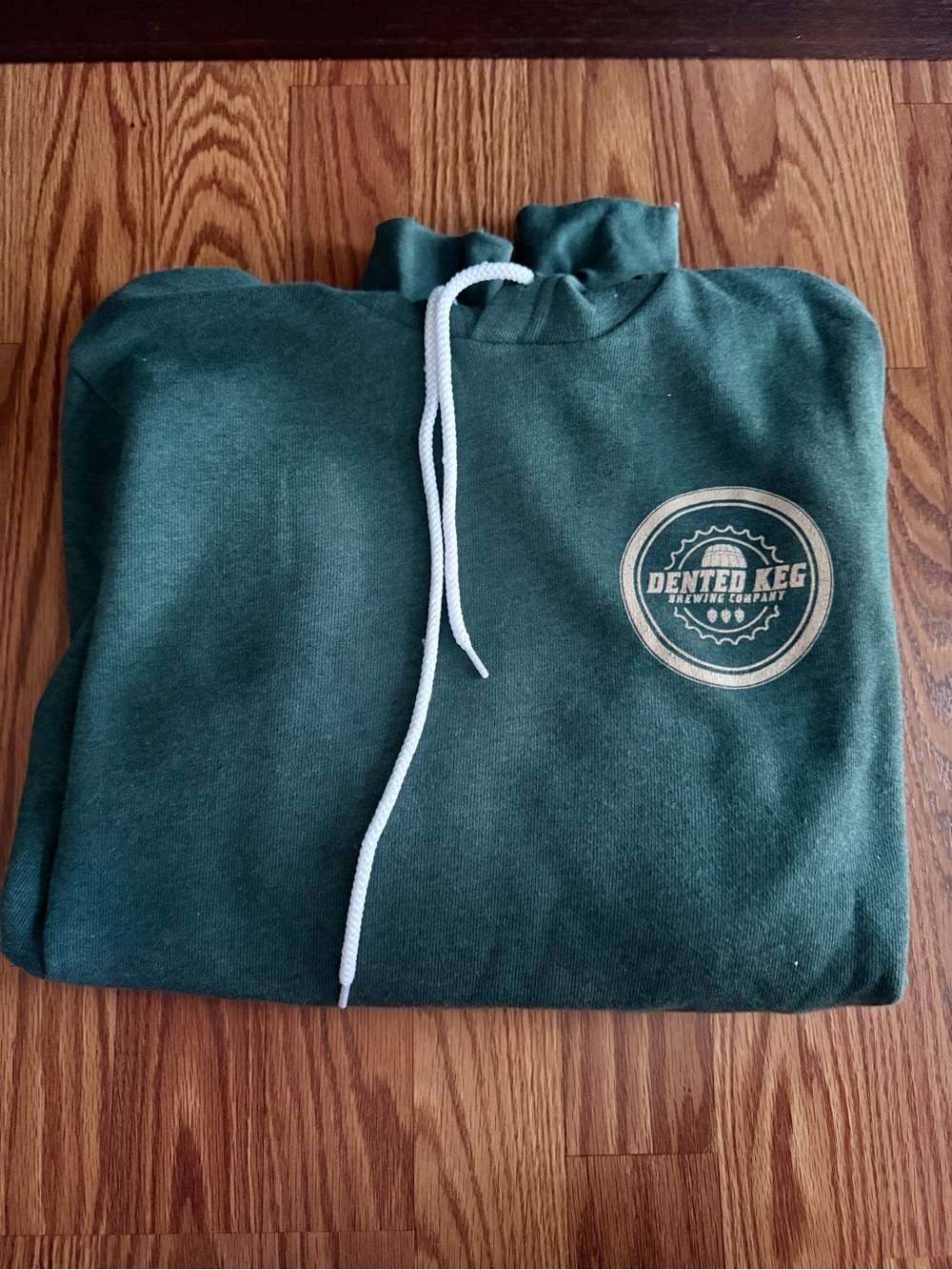 Dented Keg Green Pullover Hoodie